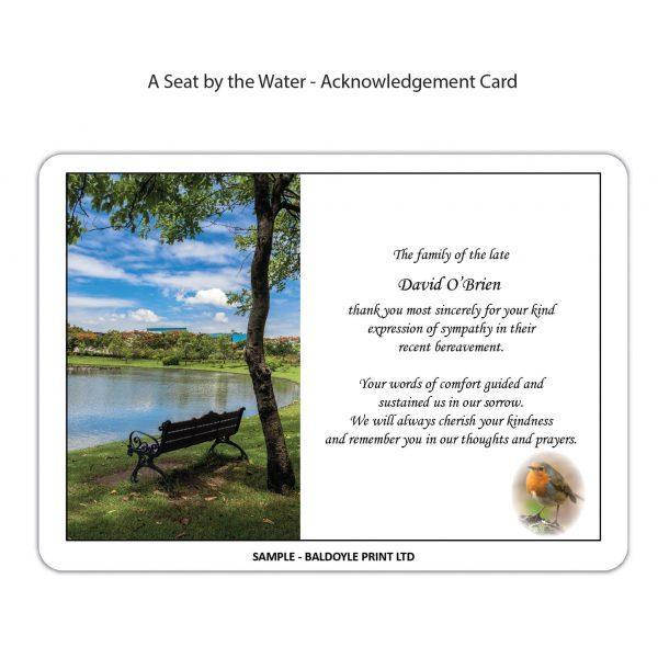 Seat by the Water Acknowledgement Card WEB 01