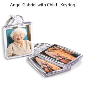Angel Gabriel with Child Keyrings