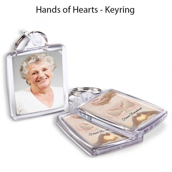 Hands of Hearts Keyring