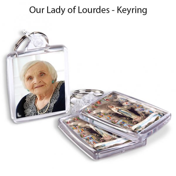 Our Lady of Lourdes Keyring