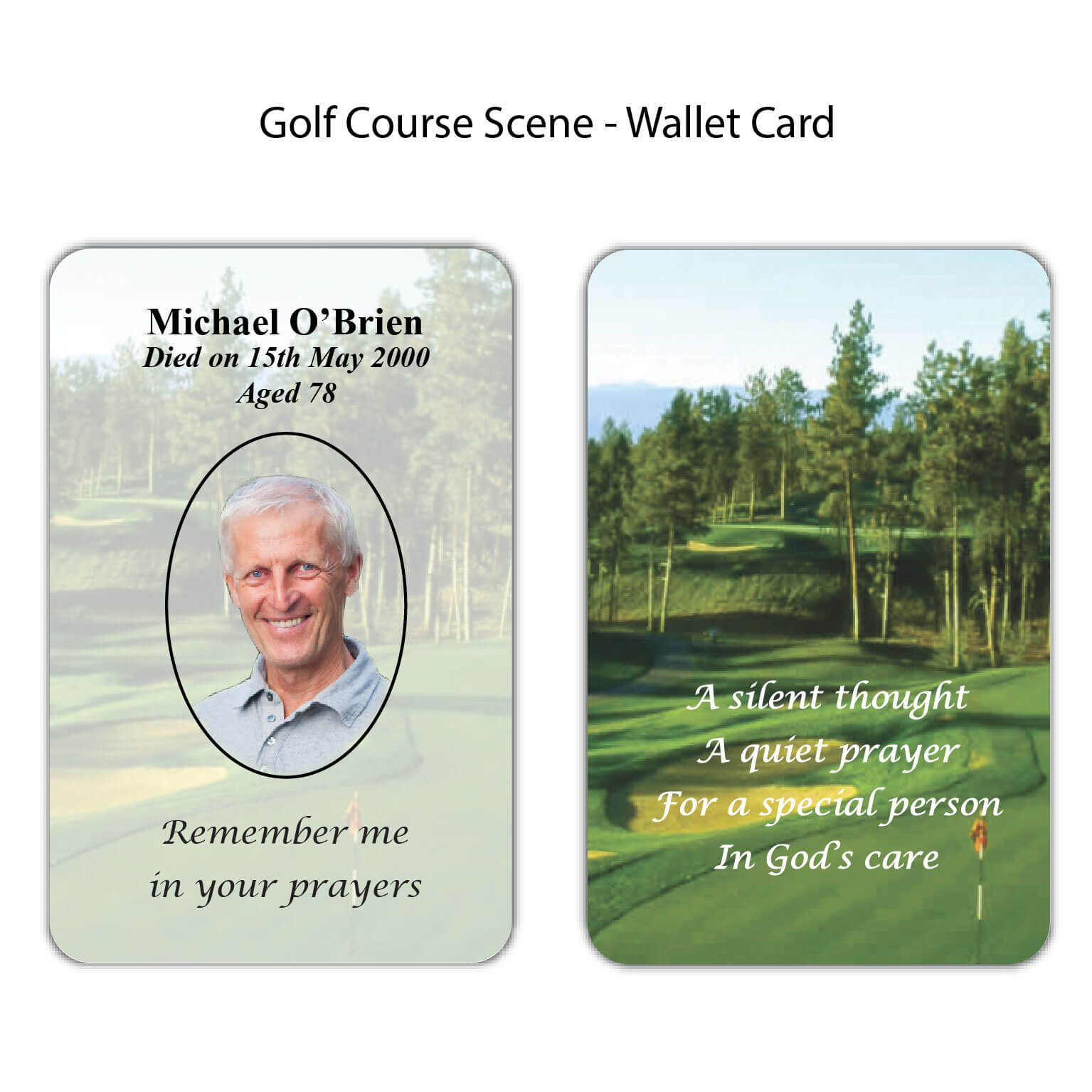Golf Course Scene