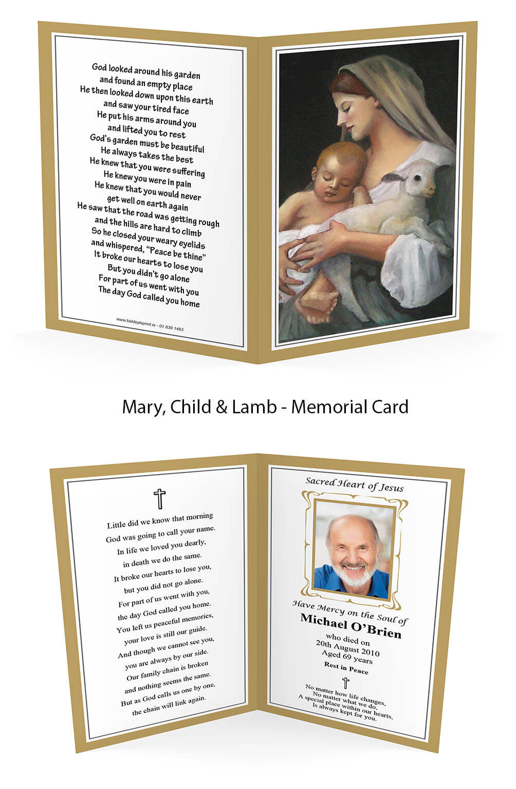 Mary, Child & Lamb